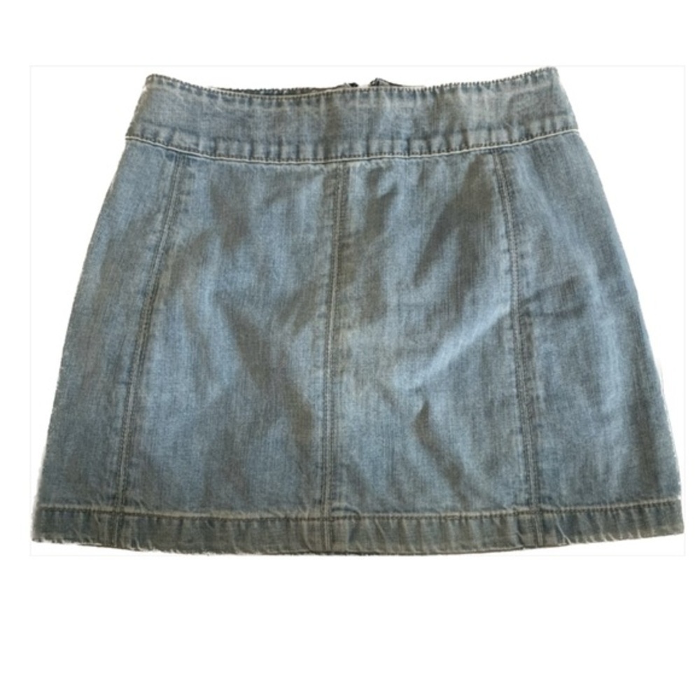Free people denim mini skirt​​​​
